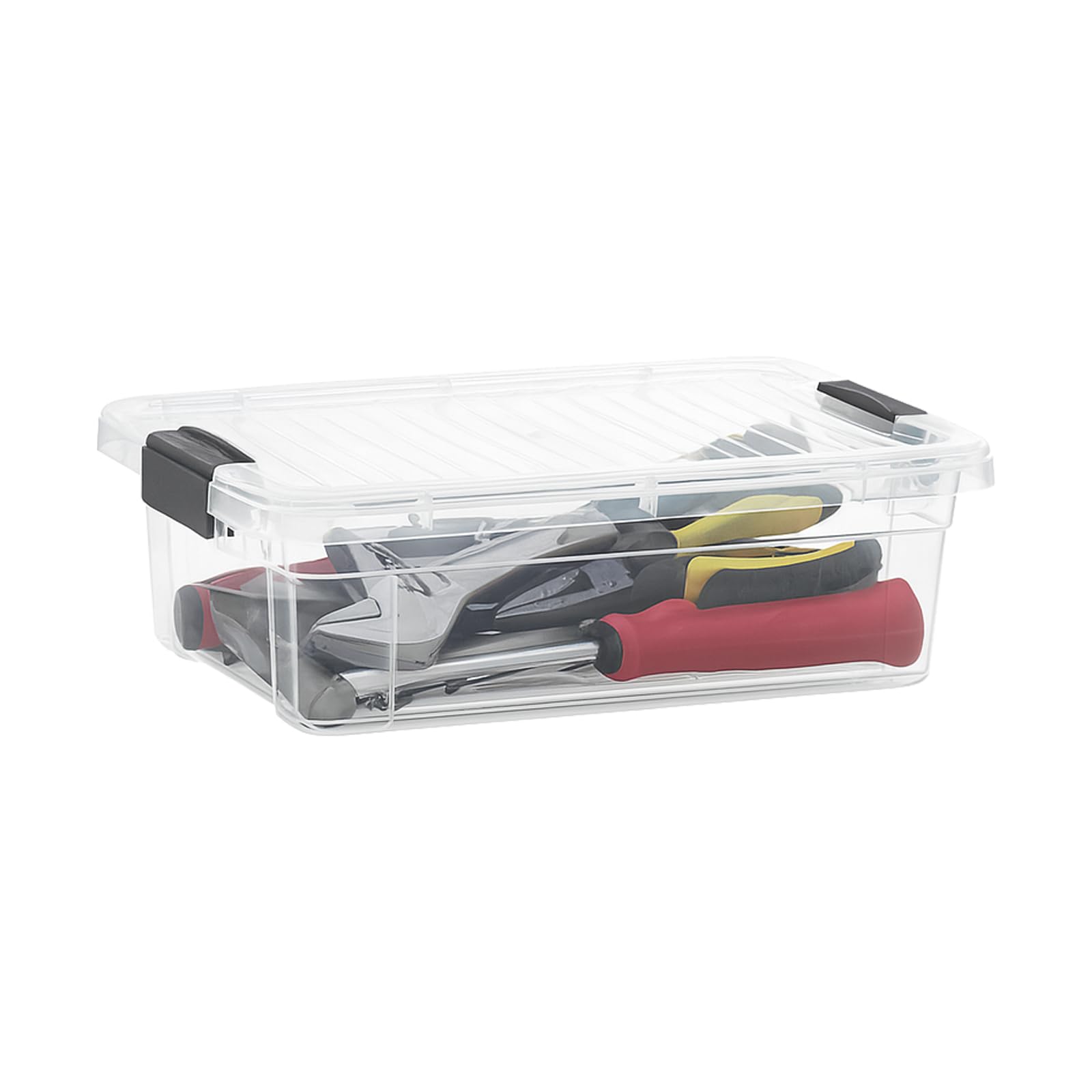 Amazon.com - Superio Clear Storage Box with Lid, 4.5 Quart Plastic